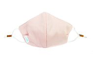 Alimrose - Face Mask - 3 layer Cotton Linen - Pink (Adult)