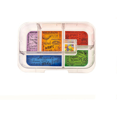 Munchbox - Maxi6 Bento Lunch Box -Blue Hero