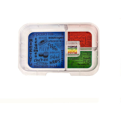 Munchbox - Mini4 Bento Lunch Box - Red Lava