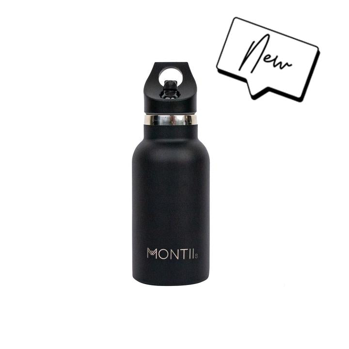 Montii Co Mini Drink Bottle - Black