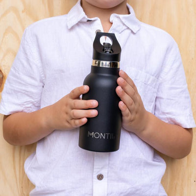 Montii Co Mini Drink Bottle - Black