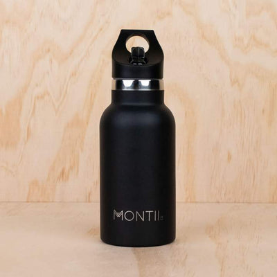 Montii Co Mini Drink Bottle - Black