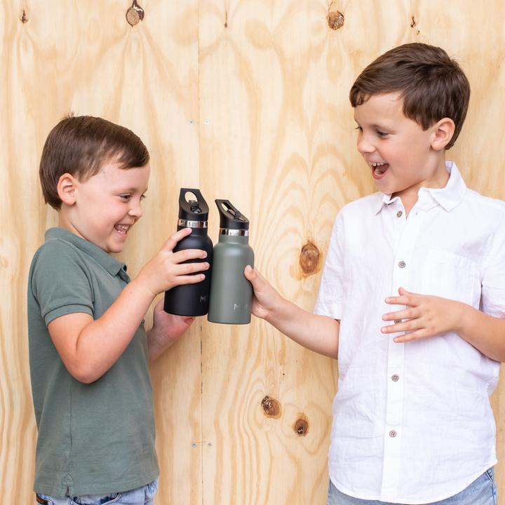 Montii Co Mini Drink Bottle - Black