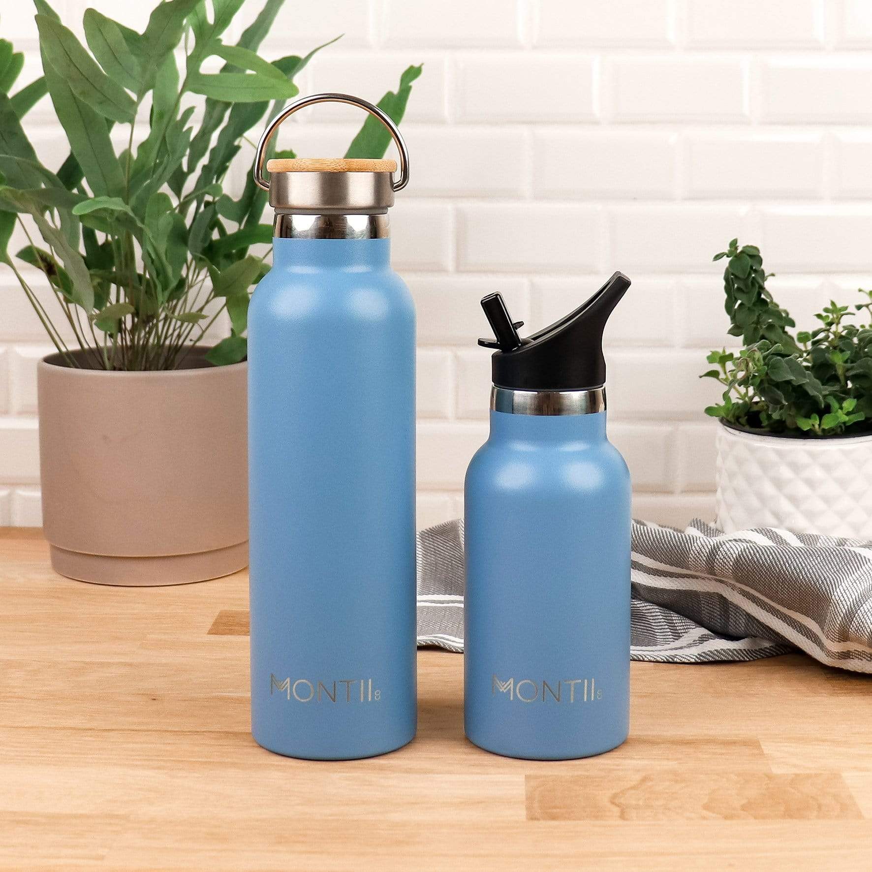 Montii Co - Mini Drink Bottle - Slate