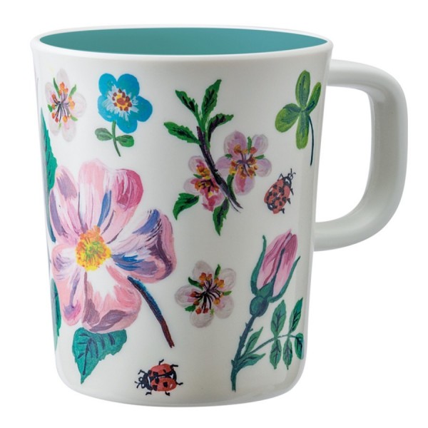 Petit Jour - Mug - Jardins Fleuris Blue
