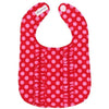 Alimrose - Double Ruffle Red Pink Polka Bib - Clothing - Alimrose - Afterpay - Zippay Carry Them Close