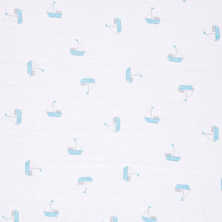 Gro Swaddle Baby Wrap Muslin - Nautical Knots - swaddle - The Gro Company - Afterpay - Zippay Carry Them Close