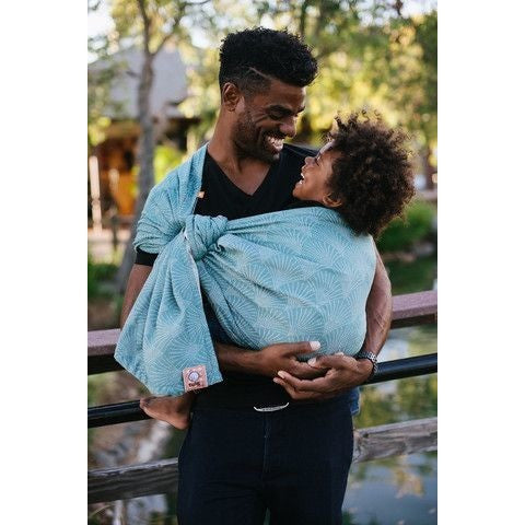 Tula Ring Sling - Lexington Neptune - Wrap Conversion - Ring Sling - Tula - Afterpay - Zippay Carry Them Close