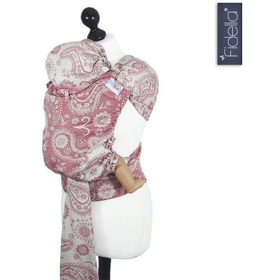 Fidella Fly Tai - MeiTai babycarrier Persian Paisley scarlet (New Size from 3 months) - Meh Dai - Fidella - Afterpay - Zippay Carry Them Close