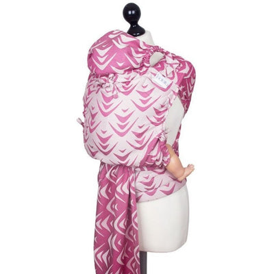 Fidella Fly Tai - MeiTai babycarrier Limited Edition - Zen Fuchsia Soy (New Size) - Meh Dai - Fidella - Afterpay - Zippay Carry Them Close