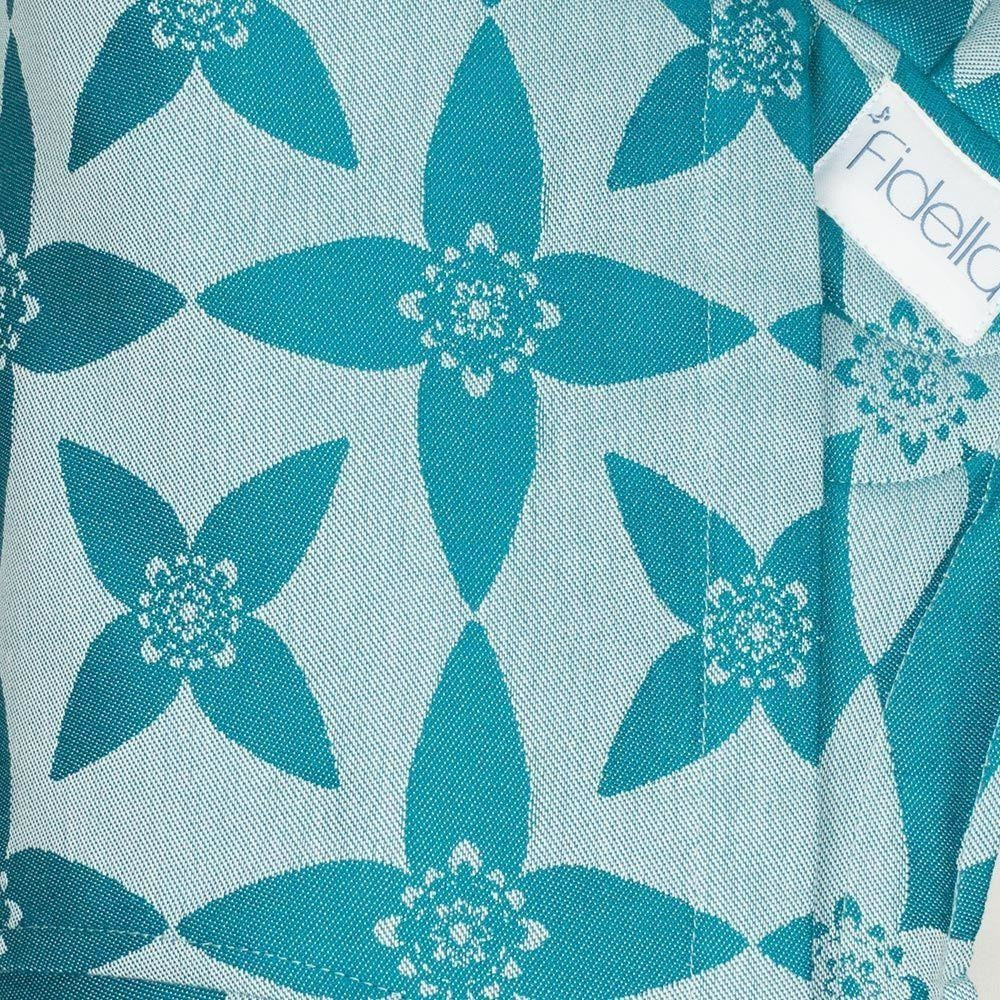 Fidella Fly Tai - MeiTai babycarrier Limited Edition Blossom Ocean Blue (New Size - From 4months) - Meh Dai - Fidella - Afterpay - Zippay Carry Them Close