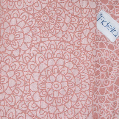 Fidella Fly Tai - MeiTai babycarrier Limited Edition Mosaic Soft Coral (New Size - From 4months) - Meh Dai - Fidella - Afterpay - Zippay Carry Them Close