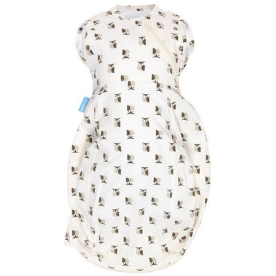 Grobag Newborn Plus Swaddle (Light Weight) - Orla Kiely Owls - swaddle - The Gro Company - Afterpay - Zippay Carry Them Close