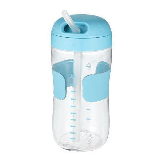 OXO TOT - Sippy Cup with Straw (325ml Aqua) - Feeding - OXO Tot - Afterpay - Zippay Carry Them Close