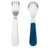 OXO TOT - Feeding Spoons & Fork Set Navy