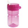 OXO TOT - Twist Top Straw Bottle Pink (350ml) - Feeding - OXO Tot - Afterpay - Zippay Carry Them Close