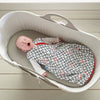 Grobag Newborn Plus Swaddle (Light Weight) - Penguin Pop Navy - swaddle - The Gro Company - Afterpay - Zippay Carry Them Close