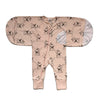 Plum - Baby Swaddle Suit 0.5 TOG - Deer