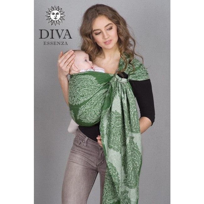 Diva Milano - Diva Essenza Ring Sling - Pino - Ring Sling - Diva Milano - Afterpay - Zippay Carry Them Close