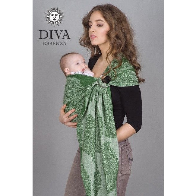 Diva Milano - Diva Essenza Ring Sling - Pino - Ring Sling - Diva Milano - Afterpay - Zippay Carry Them Close