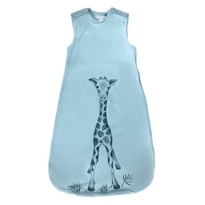 Plum - Jersey Sleeping Bag - Giraffe (1.0 TOG)