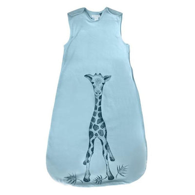 Plum - Jersey Sleeping Bag - Giraffe (1.0 TOG)
