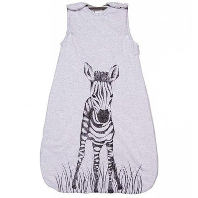 Plum - Jersey Sleeping Bag - Zebra (1.0 TOG)