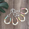 Pretty In Pastel Necklace - Teething Necklace - Nature Bubz - Afterpay - Zippay Carry Them Close