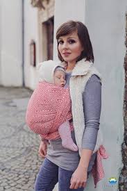 Little Frog Woven Wrap - Red Cube