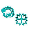 Lunch Punch Sandwich Cutters Pair - Dinosaurs