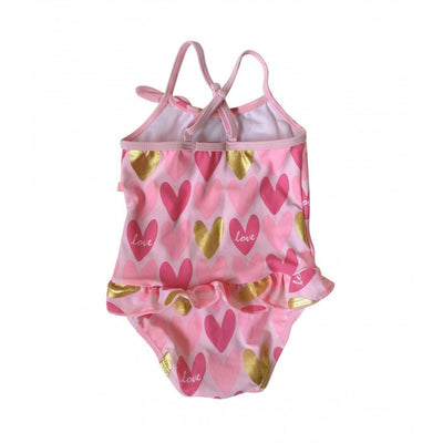 Plum - Swimmers Pink Hearts Swim Suit - Clothing - Plum - Afterpay - Zippay Carry Them Close