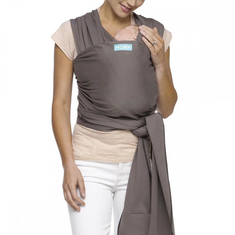Moby Wrap - Slate (mid/lighter weight) - Stretchy Wrap - Moby - Afterpay - Zippay Carry Them Close