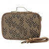 SoYoung - Insulated Lunch bag - Linen Olive Paper Chevron