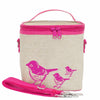 SoYoung - Large Insulated Cooler Bag - Pink Birds