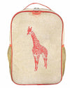 SoYoung - Toddler Backpack - Neon Orange Giraffe
