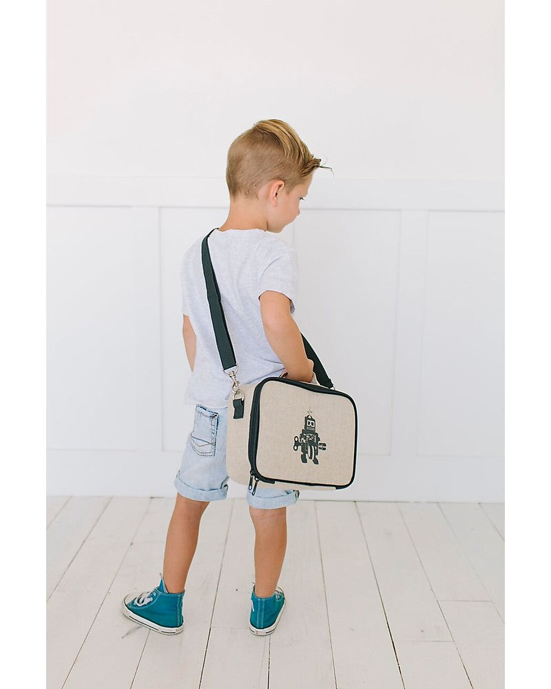 SoYoung - Insulated Lunch bag - Grey Robot