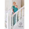 Diva Milano - Diva Enssenza Woven Wrap - Smeraldo Bamboo/Cotton, , Woven Wrap, Diva Milano, Carry Them Close  - 8
