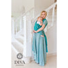Diva Milano - Diva Enssenza Woven Wrap - Smeraldo Bamboo/Cotton, , Woven Wrap, Diva Milano, Carry Them Close  - 9