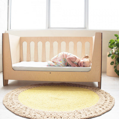 ErgoPouch - Bamboo Stretch Cot Sheet & Single Bed (2 in 1) - Natural