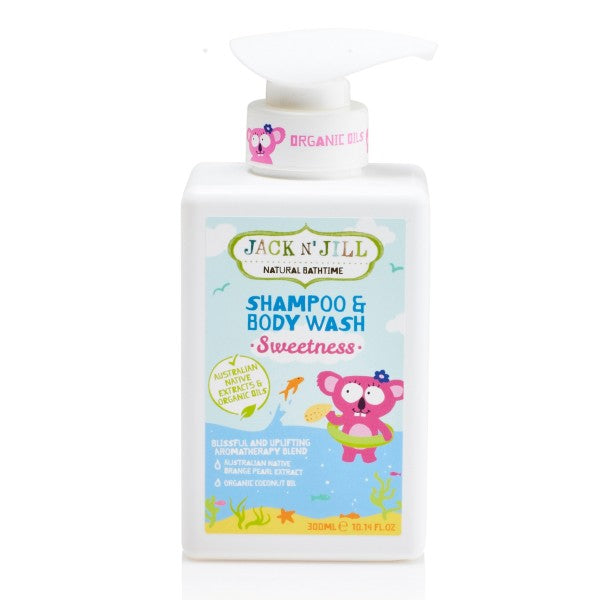 Jack n' Jill - Sweetness Shampoo & Body Wash, Natural Bath Time