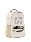 SoYoung - Toddler Backpack - Wee Gallery Alligator