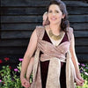 Fidella Fly Tai - MeiTai babycarrier Limited Edition Gloria Bronze (Baby Size - From Birth), , Mei Tai, Fidella, Carry Them Close  - 7