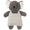 Alimrose - Koala Toy Rattle Stripe Grey - Toys - Alimrose - Afterpay - Zippay Carry Them Close
