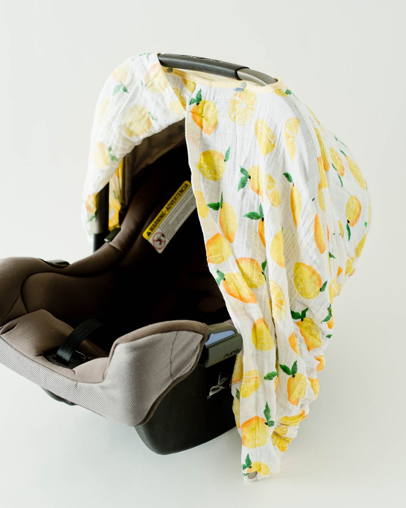 Little Unicorn - Car Seat Canopy - Lemon