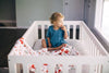 Little Unicorn - Cotton Muslin Baby Swaddle (Set 3) - Summer Poppy