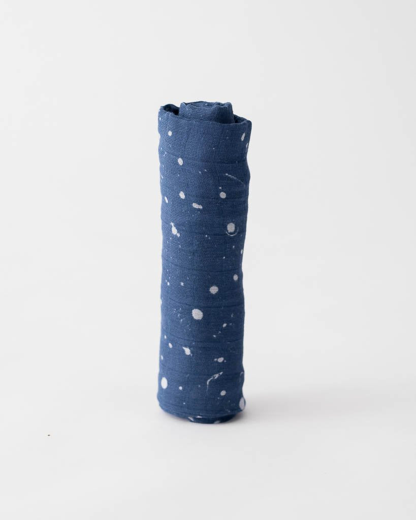 Little Unicorn - Cotton Muslin Baby Swaddle - Star Sailing