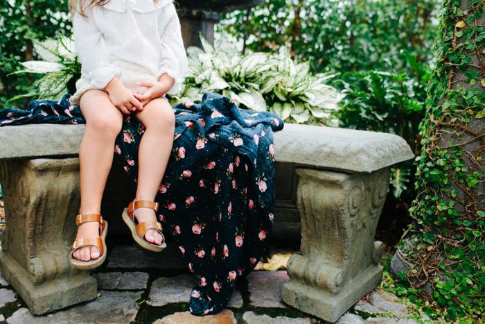 Little Unicorn - Cotton Muslin Baby Swaddle - Midnight Rose