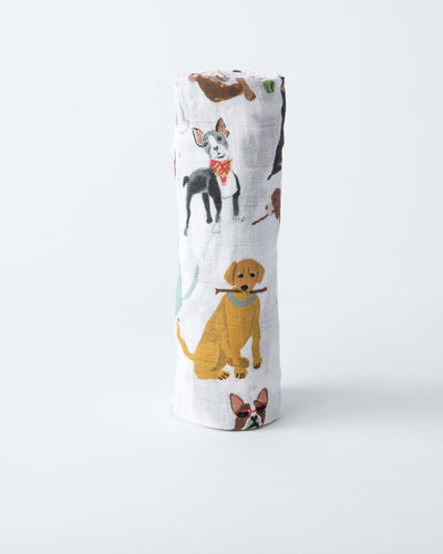 Little Unicorn - Cotton Muslin Baby Swaddle - Woof