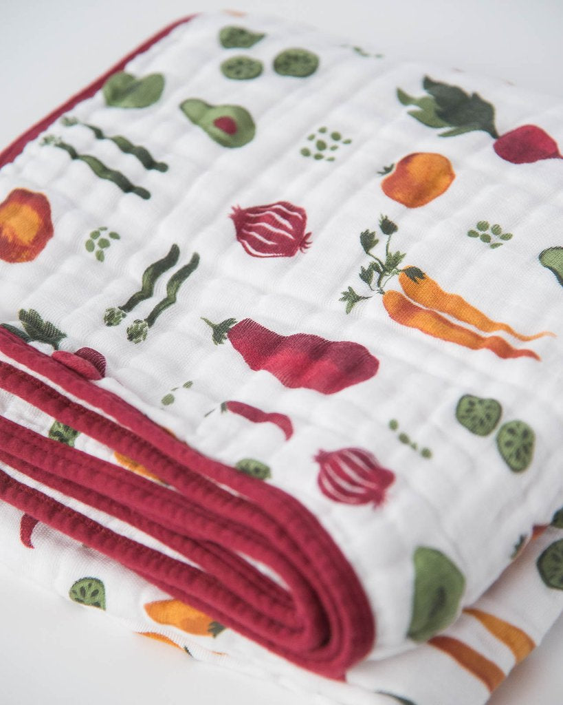 Little Unicorn Muslin Blanket Farmers Market