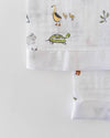 Little Unicorn - Muslin Security Blankets Comforter - Forest Friends (set of 2)